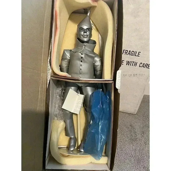 Franklin Mint Heirloom The Tin Man Doll Wizard Of Oz With Papers Authentic - Picture 1 of 3